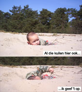 Al die kuilen hier ook...